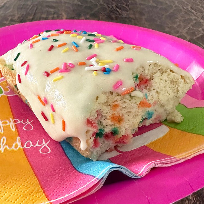 Birthday Cake Mini Loaf