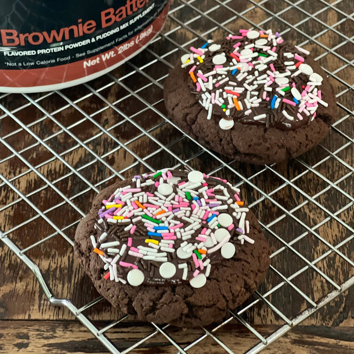 Double Fudge Brownie Protein 'Crumble' Cookie
