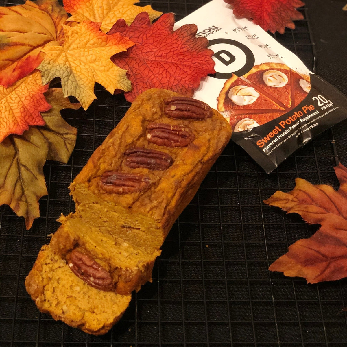 Sweet Potato Pie Protein Mini Loaf Devotion Nutrition