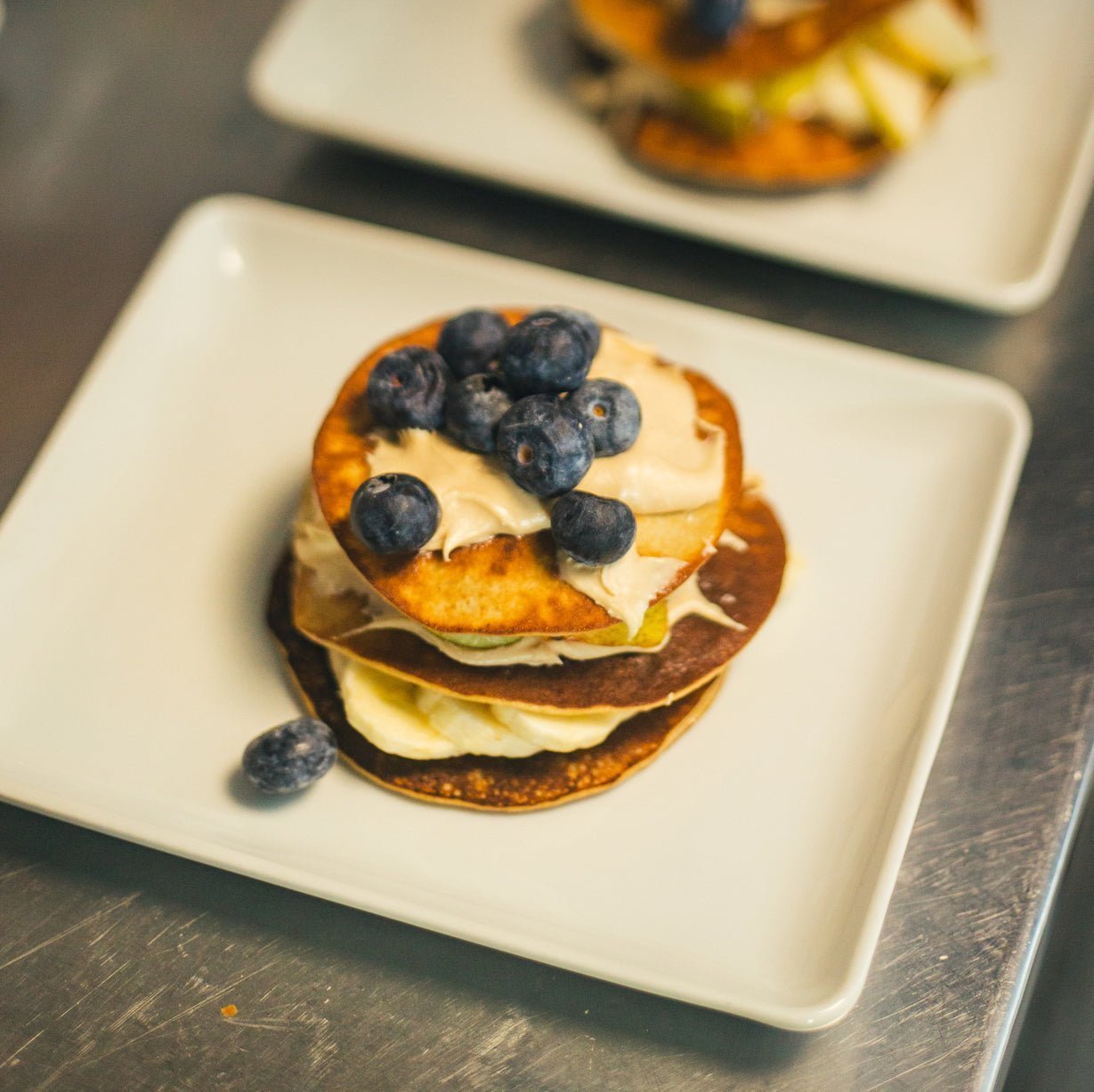 Blueberry Banana Pancakes - Devotion Nutrition