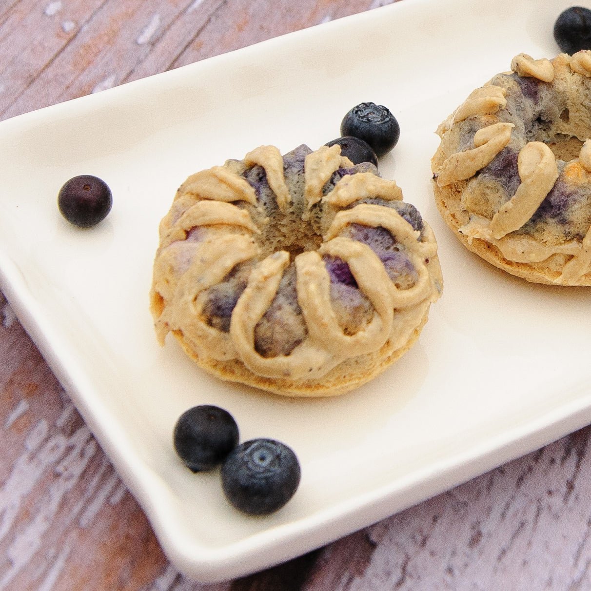 Blueberry Bundt Cakes - Devotion Nutrition