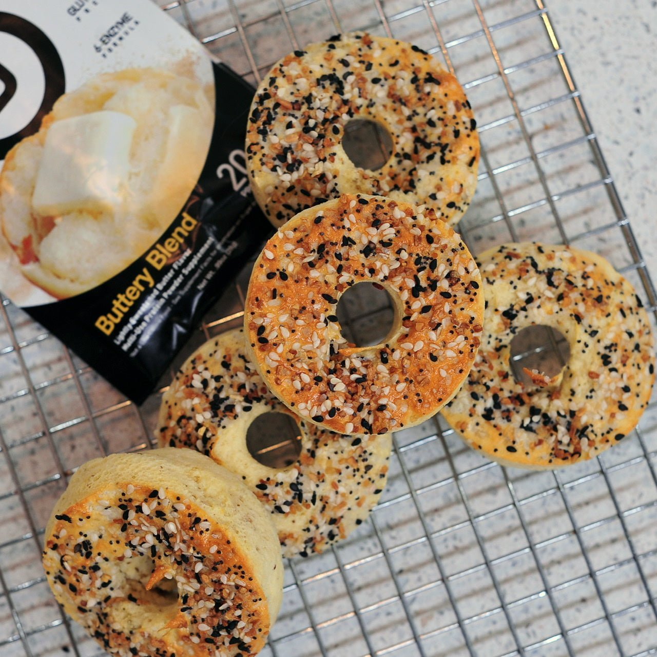 Buttery Blend Protein Bagels - Devotion Nutrition