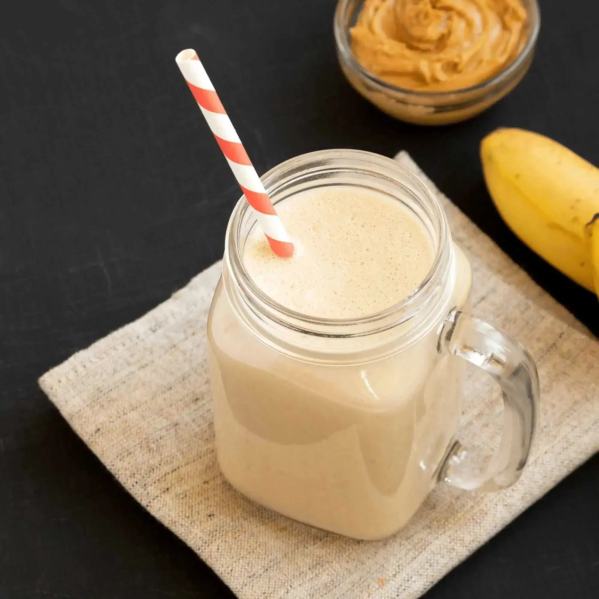 Caramel Peanut Butter Banana Shake