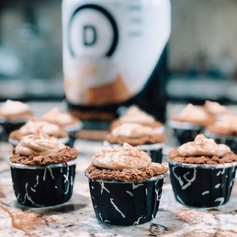 CARROT CAKE PROTEIN MUFFINS - Devotion Nutrition