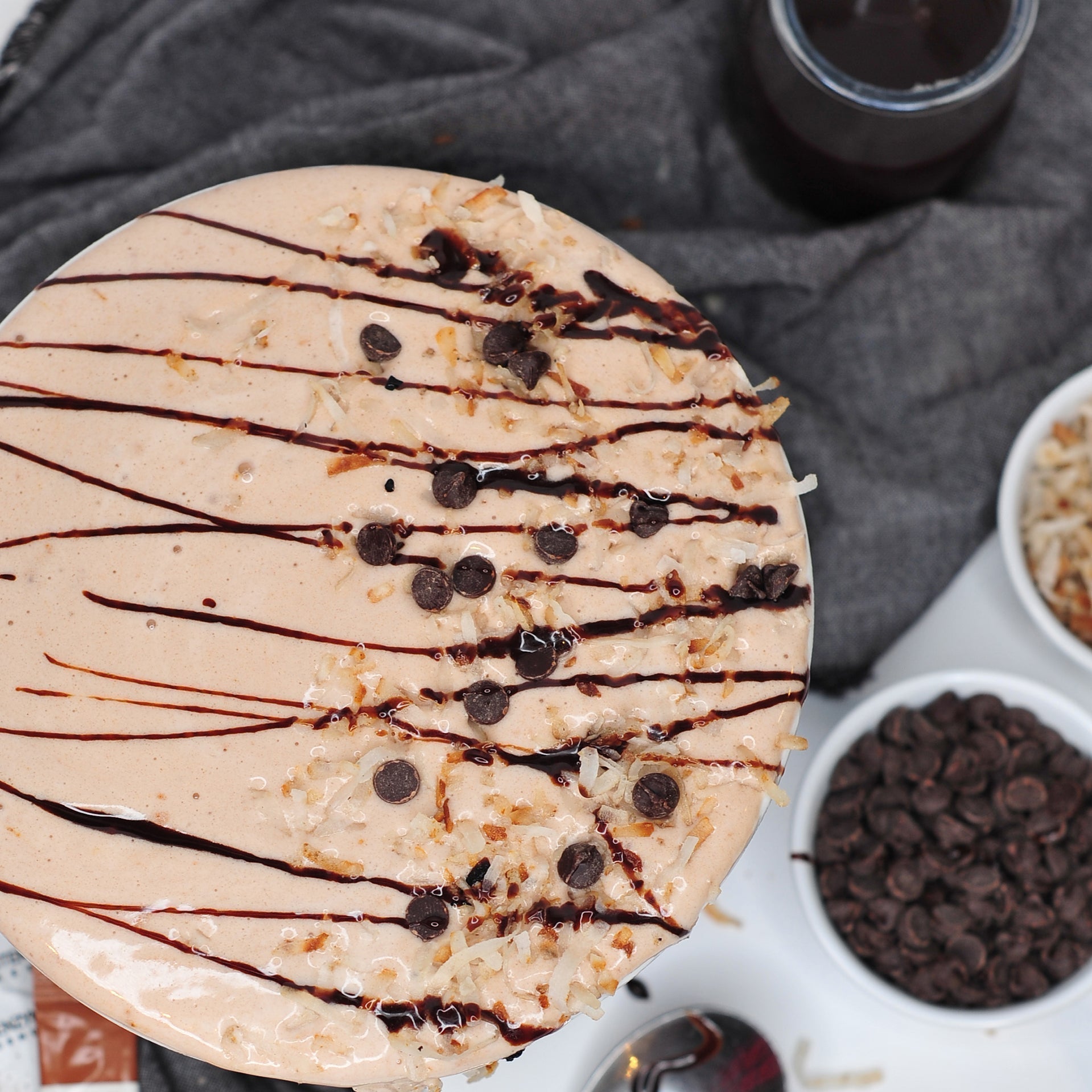 Coconut Mocha Java Chip Fluff Bowl - Devotion Nutrition