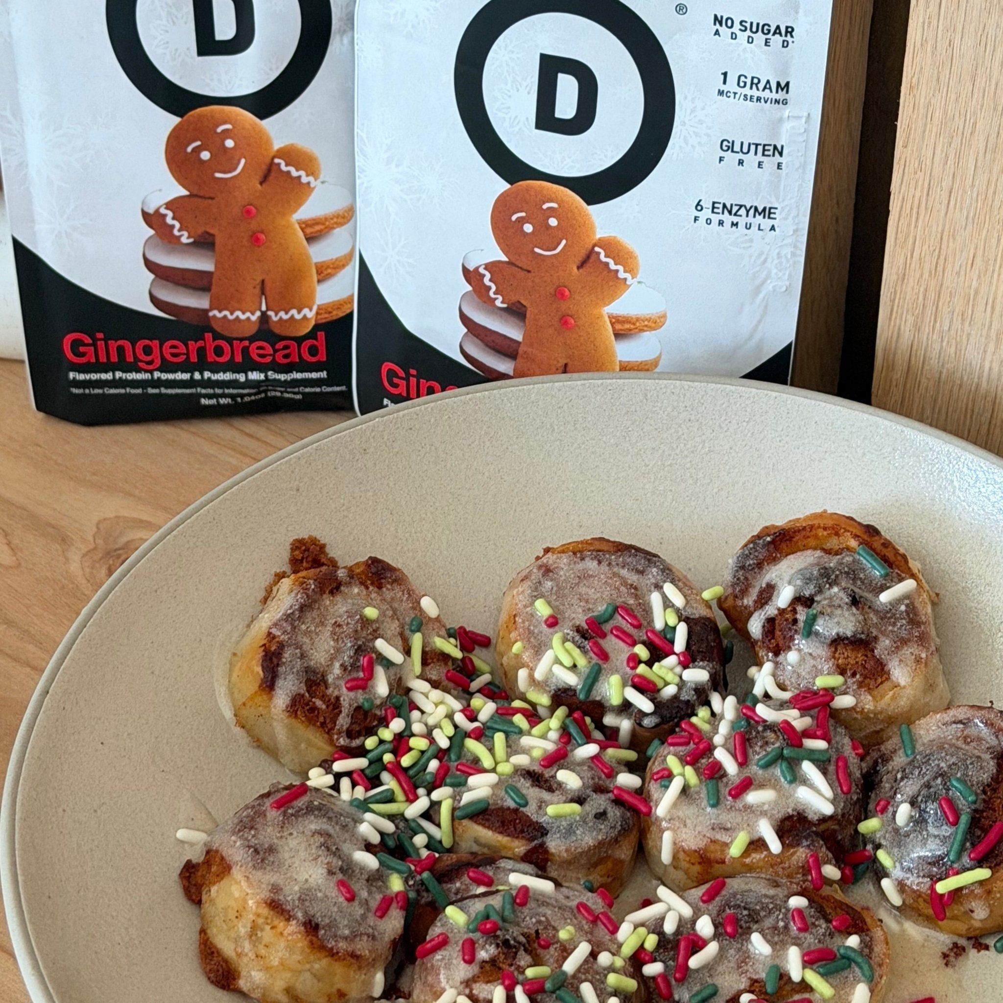 Gingerbread Cinnamon Rolls
