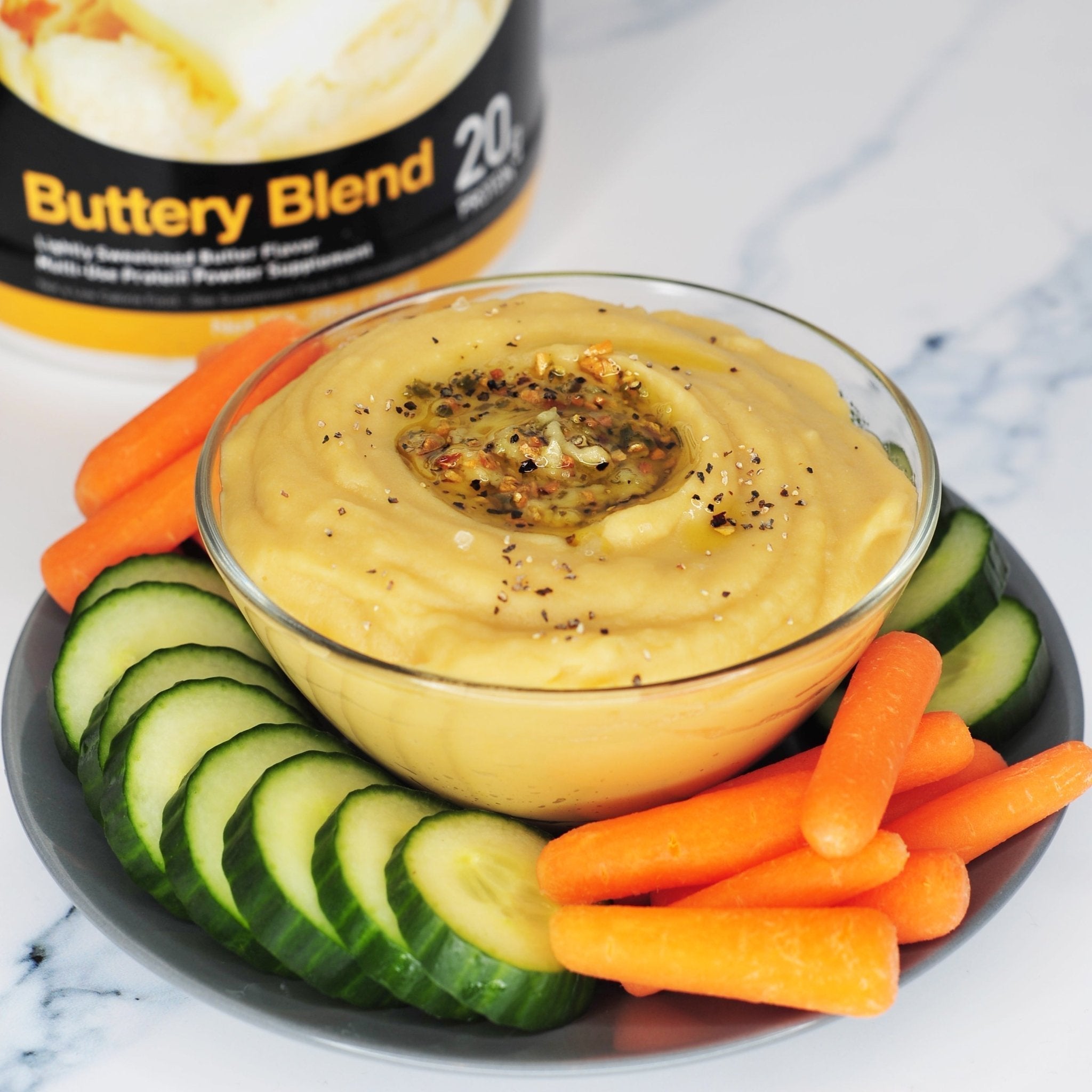 High Groove Garlic Hummus Dip - Devotion Nutrition