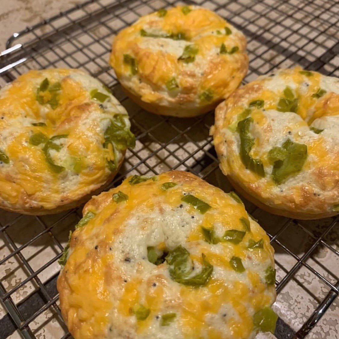 Jalapeno Cheddar Bagels - Devotion Nutrition