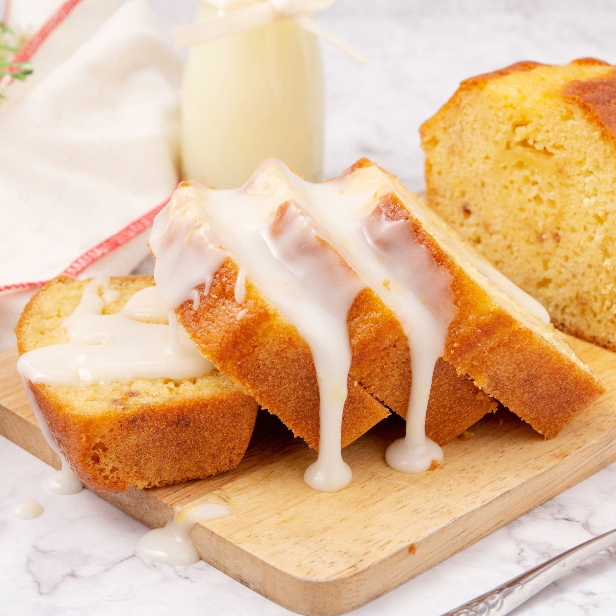 Protein Iced Lemon Loaf - Devotion Nutrition