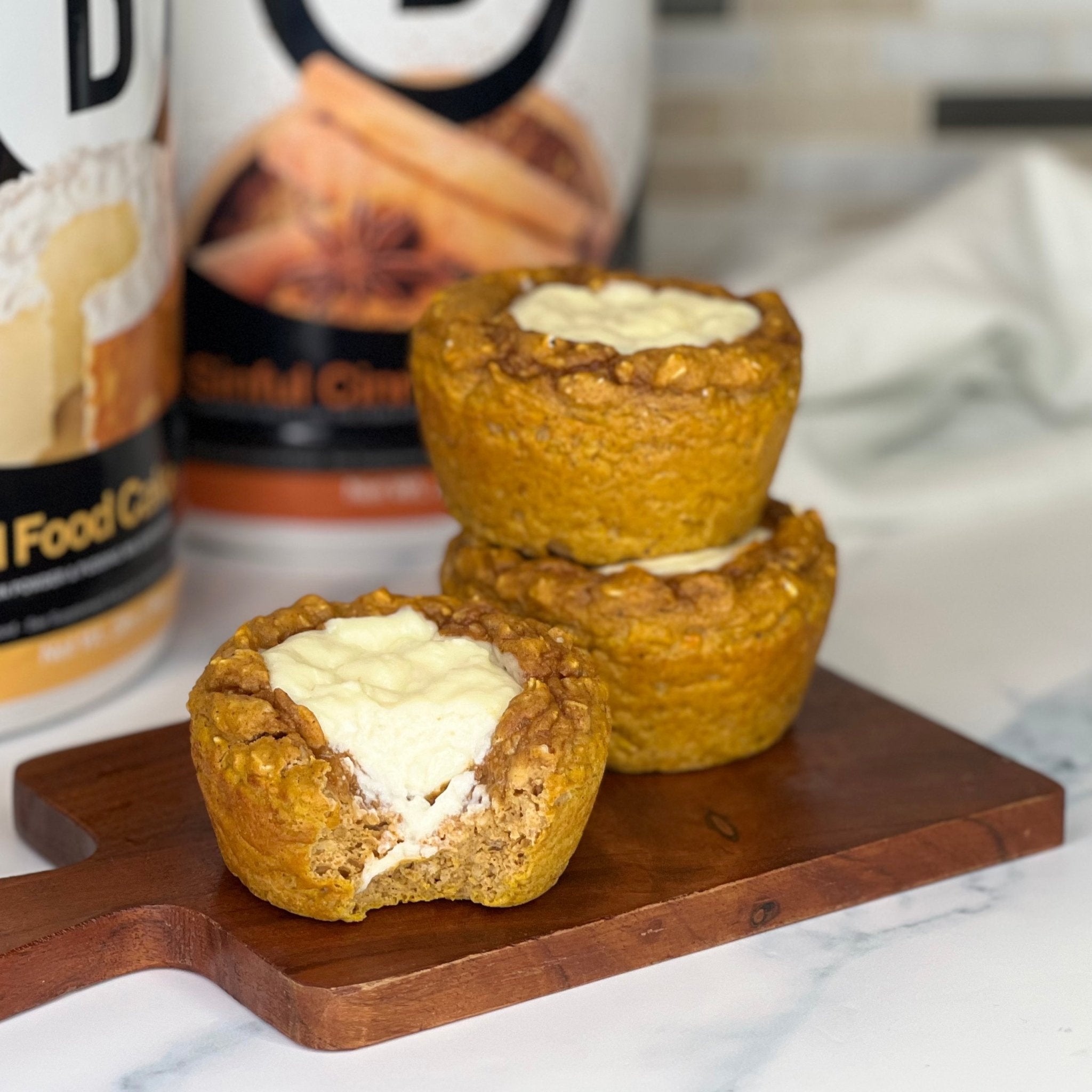 Pumpkin Cream Cheese Muffins - Devotion Nutrition