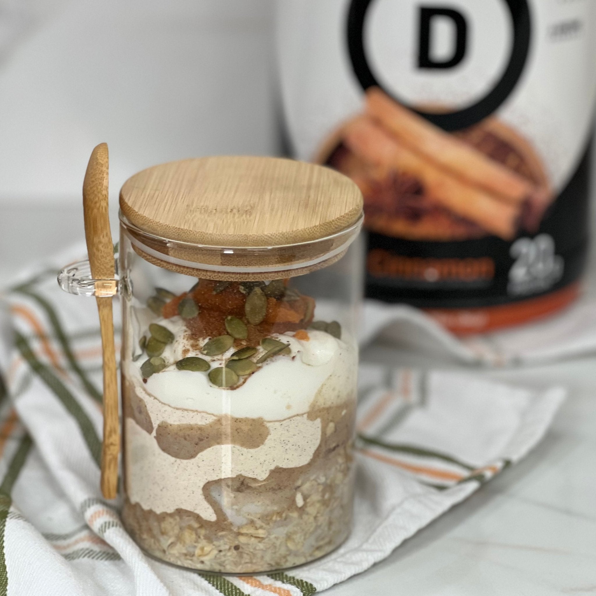 Pumpkin Spice Overnight Oats - Devotion Nutrition
