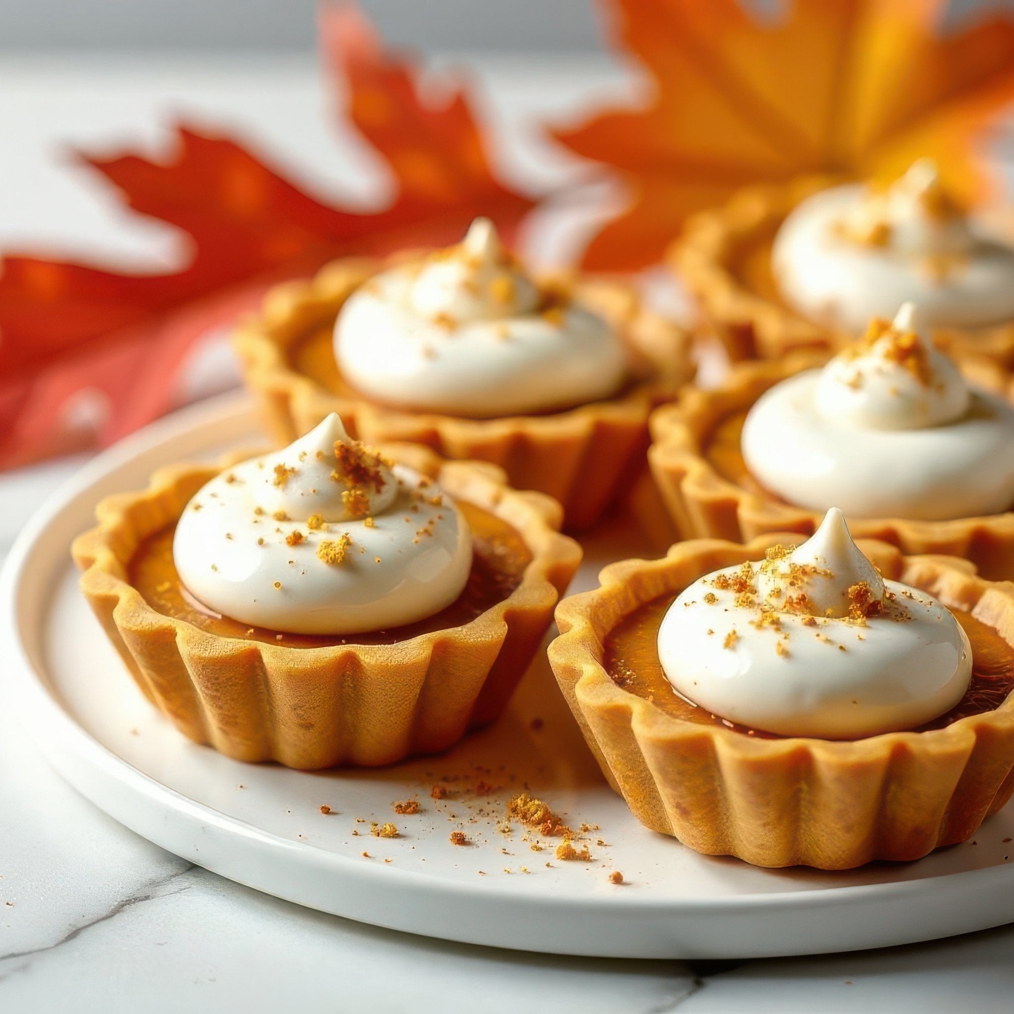 Single Serve Mini Pumpkin Pies