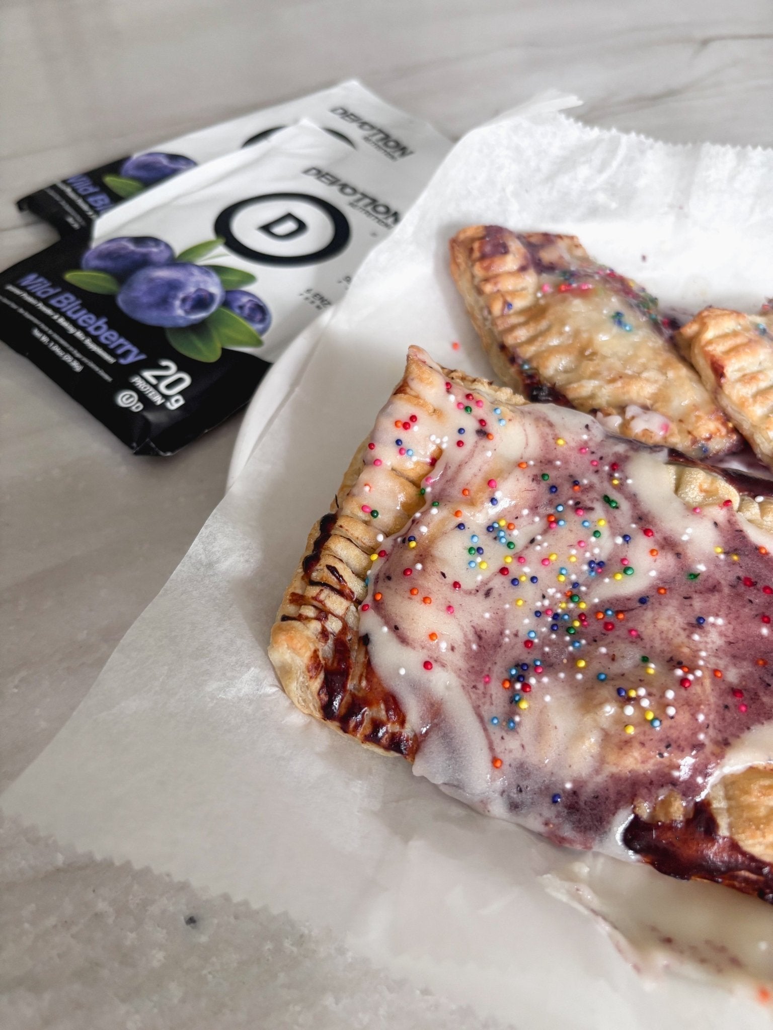 Devotion Nutrition's Wild Blueberry Poptart