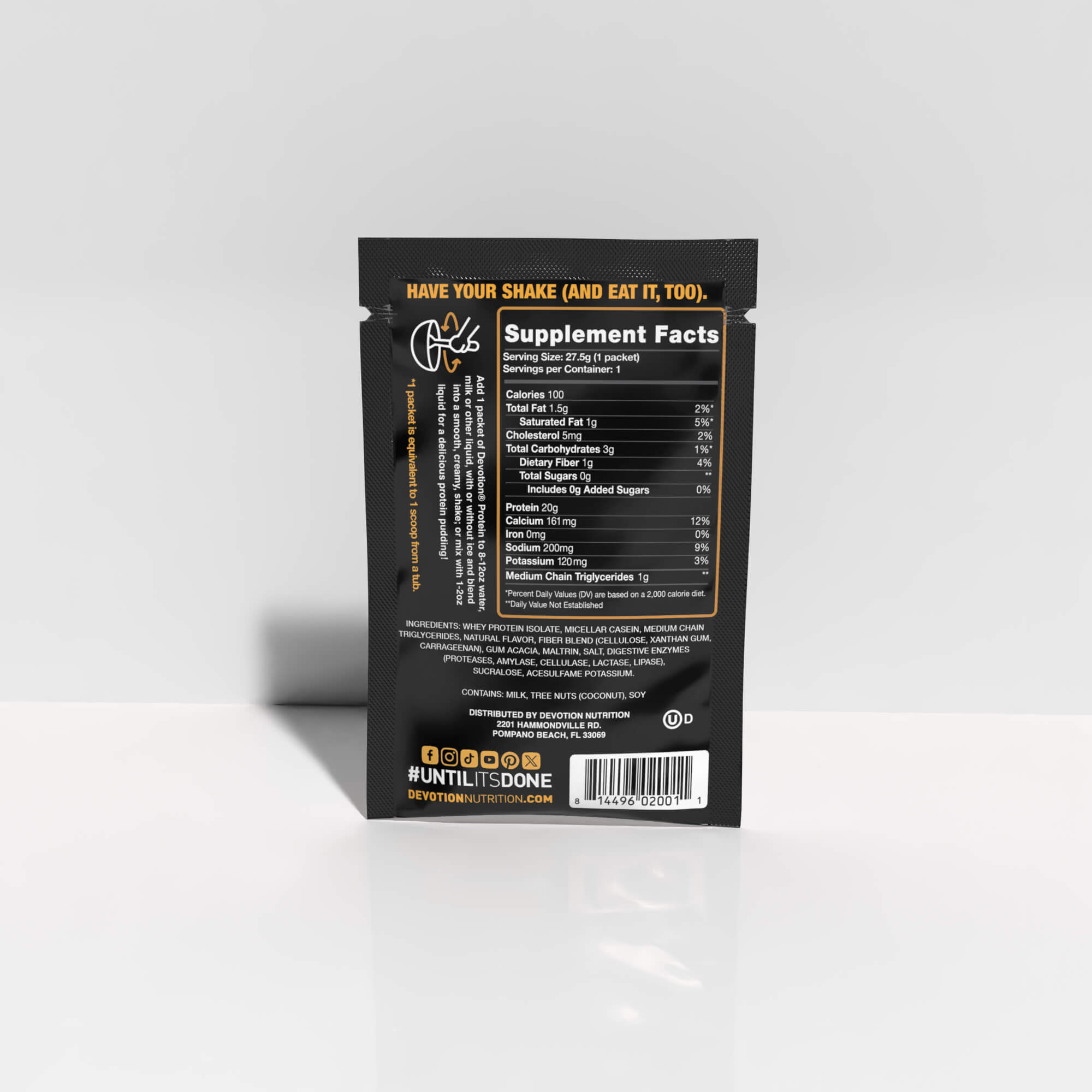 Angel Food Cake Flavor Protein Trial Pack - Devotion Nutrition