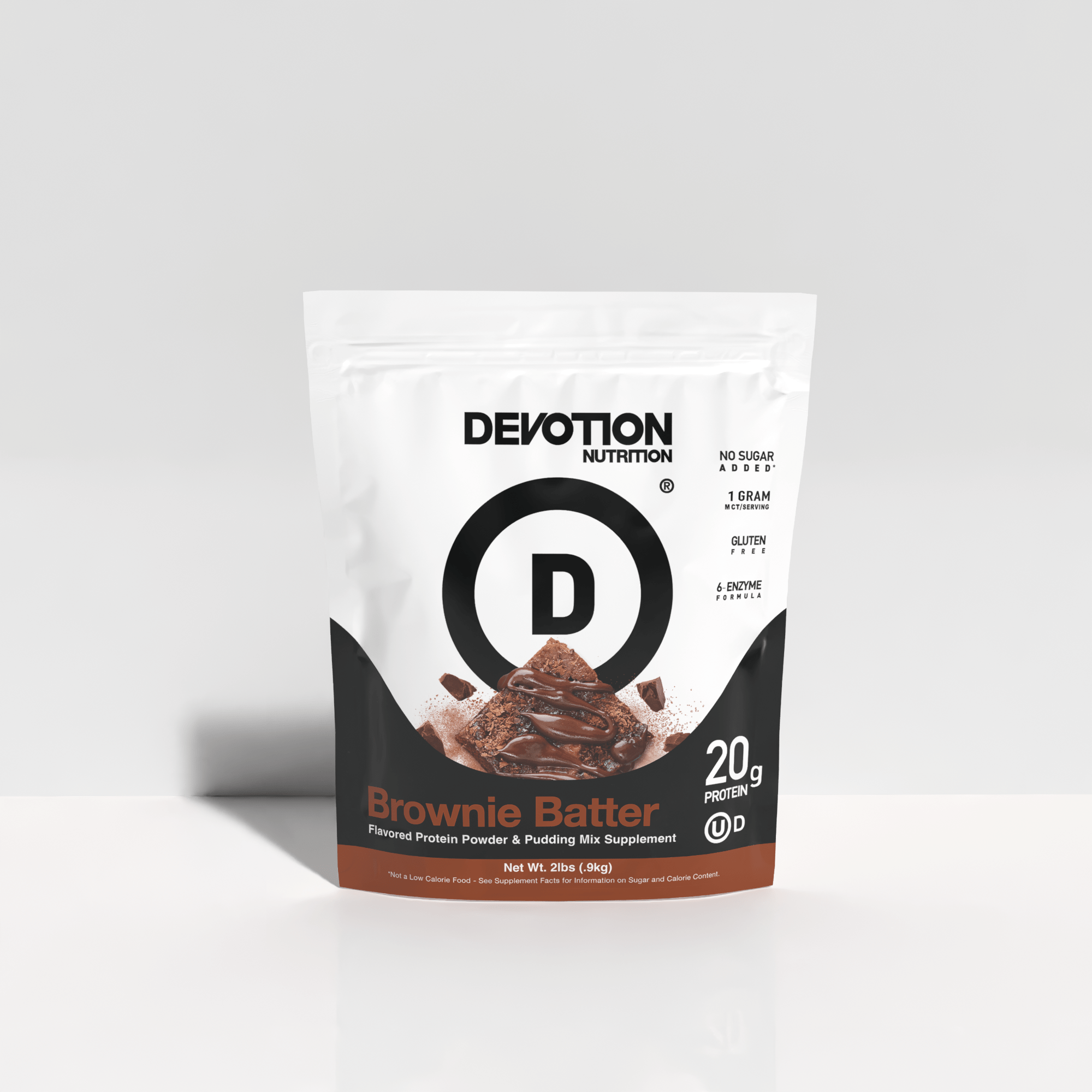 Devotion Nutrition | Brownie Batter Flavor Protein Powder, 2lb