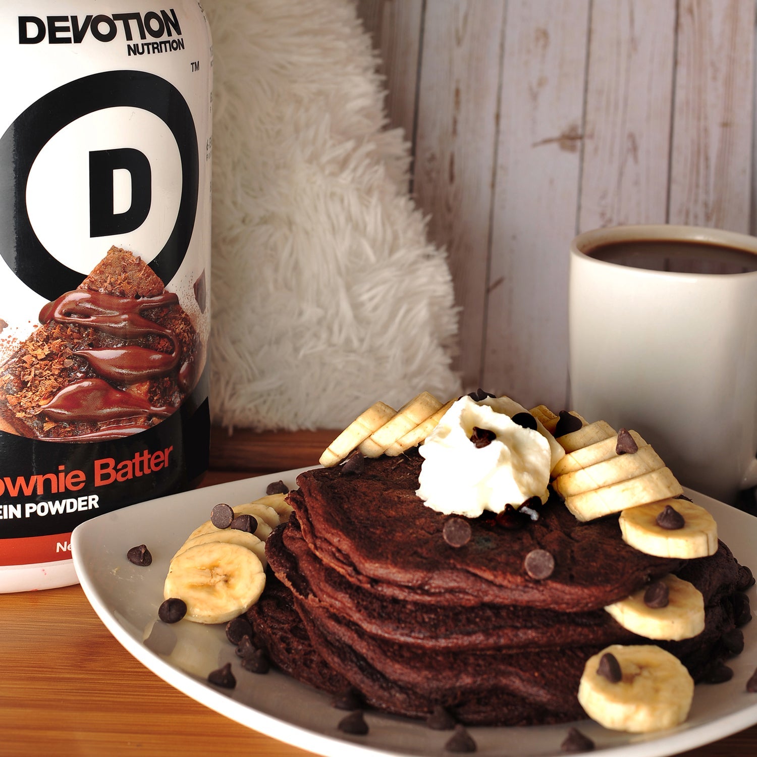 chocolate protein pancakes
