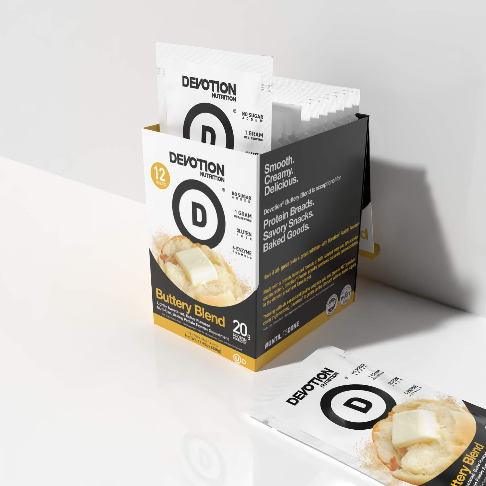 Buttery Blend Flavor Protein 12-Pack - Devotion Nutrition