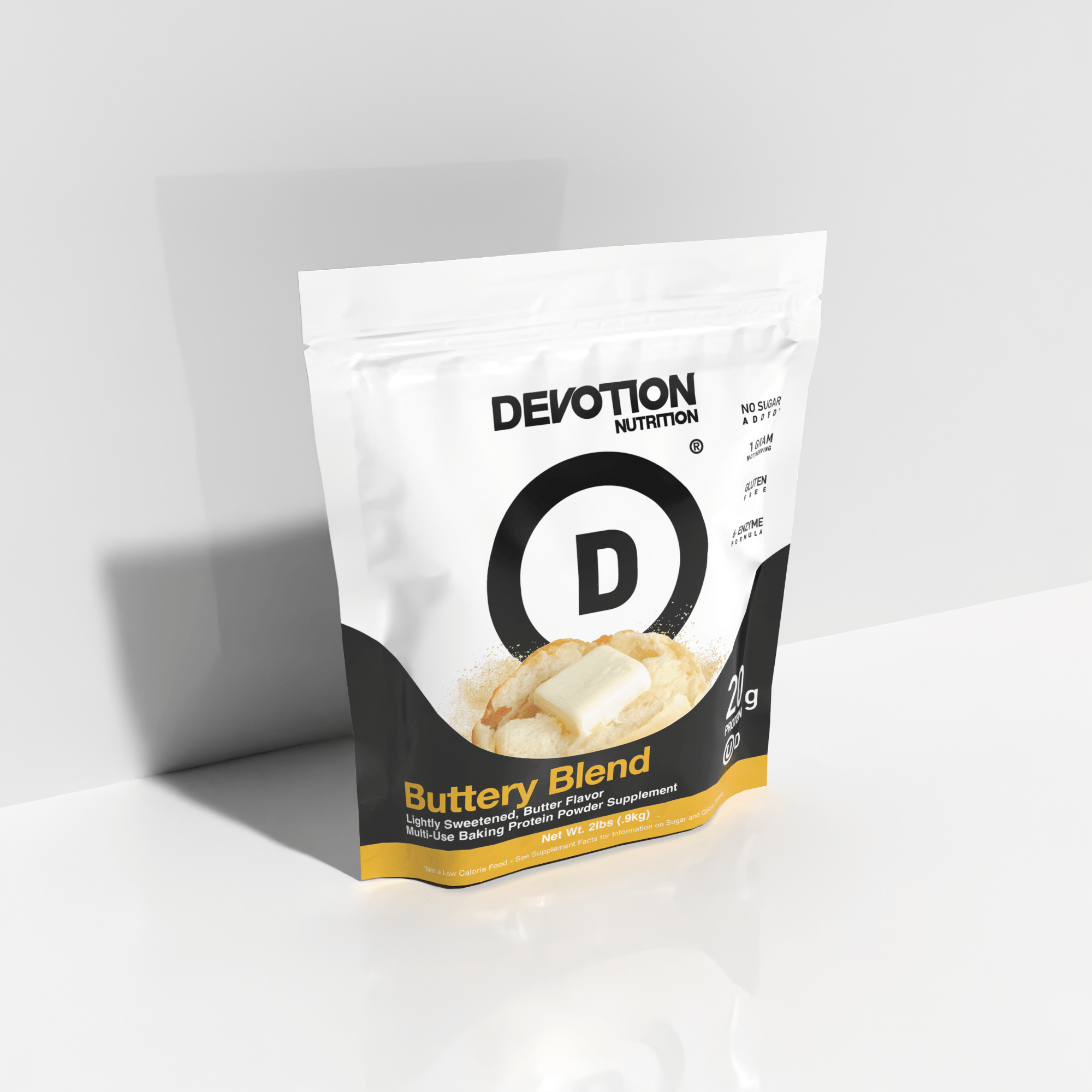 Buttery Blend Devotion Nutrition Protein Powder 2lb