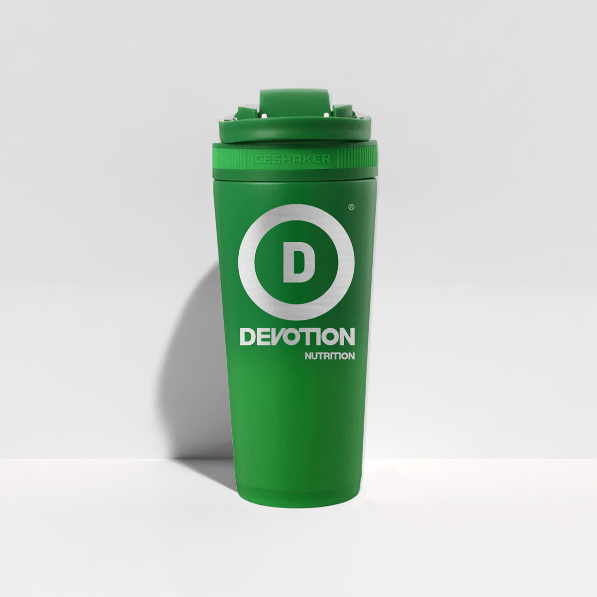 Devotion 26 oz Green Ombre Ice Shaker Bottle - Devotion Nutrition