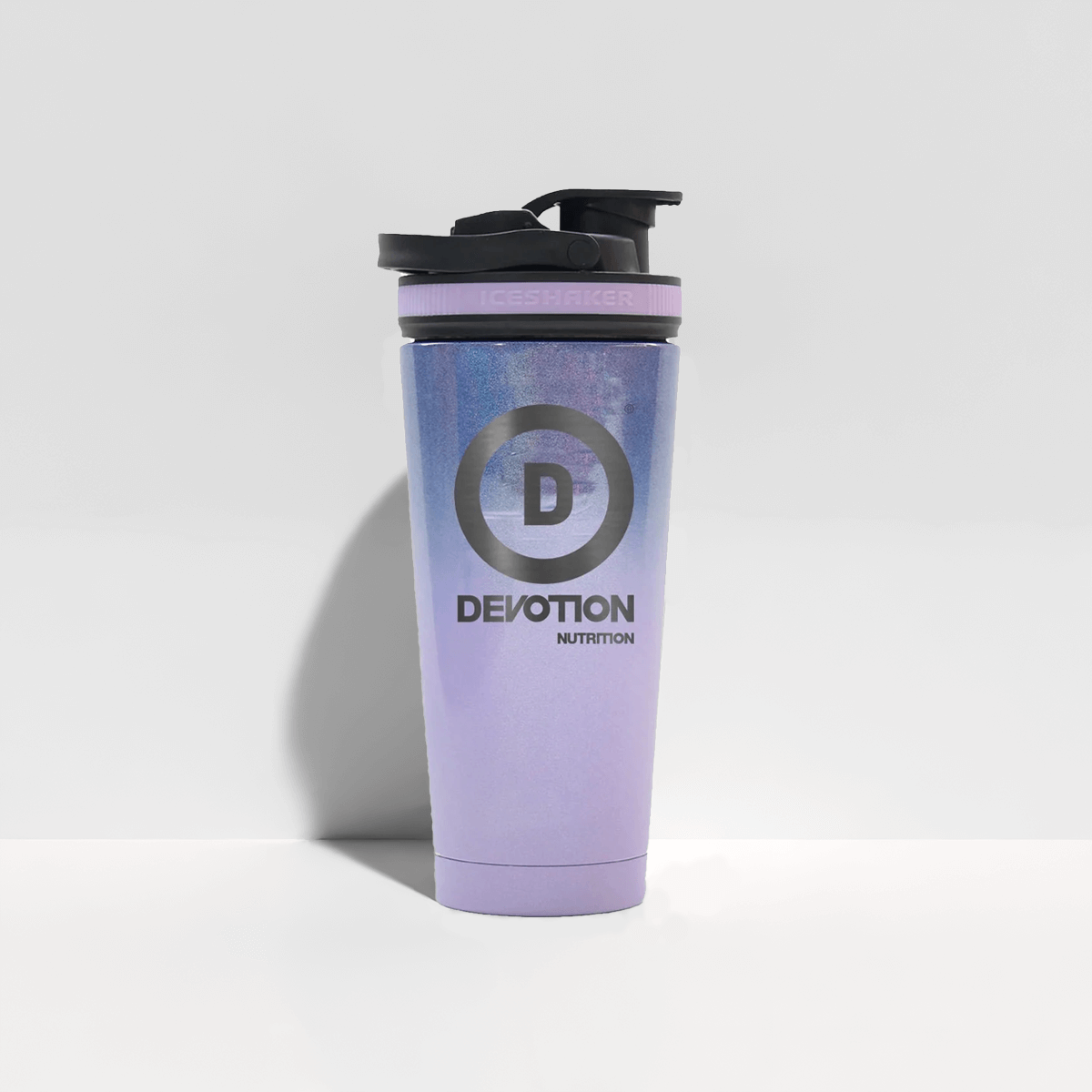 Devotion 26 oz Lilac Dreaming Ombre Ice Shaker Bottle - Devotion Nutrition
