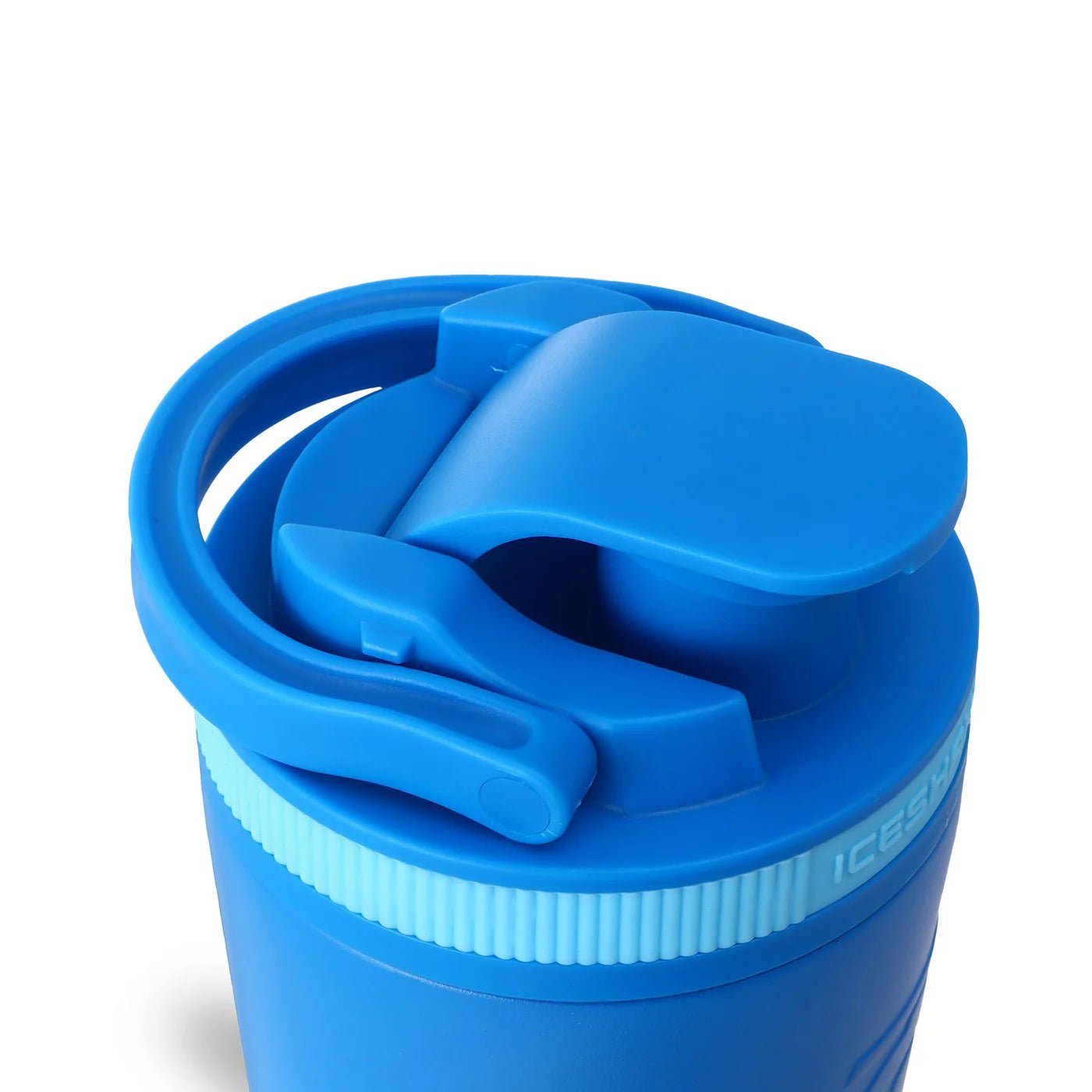 Devotion 26 oz Blue Hawaiian Ombre Ice Shaker Bottle - Devotion Nutrition