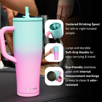 Devotion Nutrition | Devotion EPIC40 Stainless Steel Shaker Bottle Watermelon Ombre