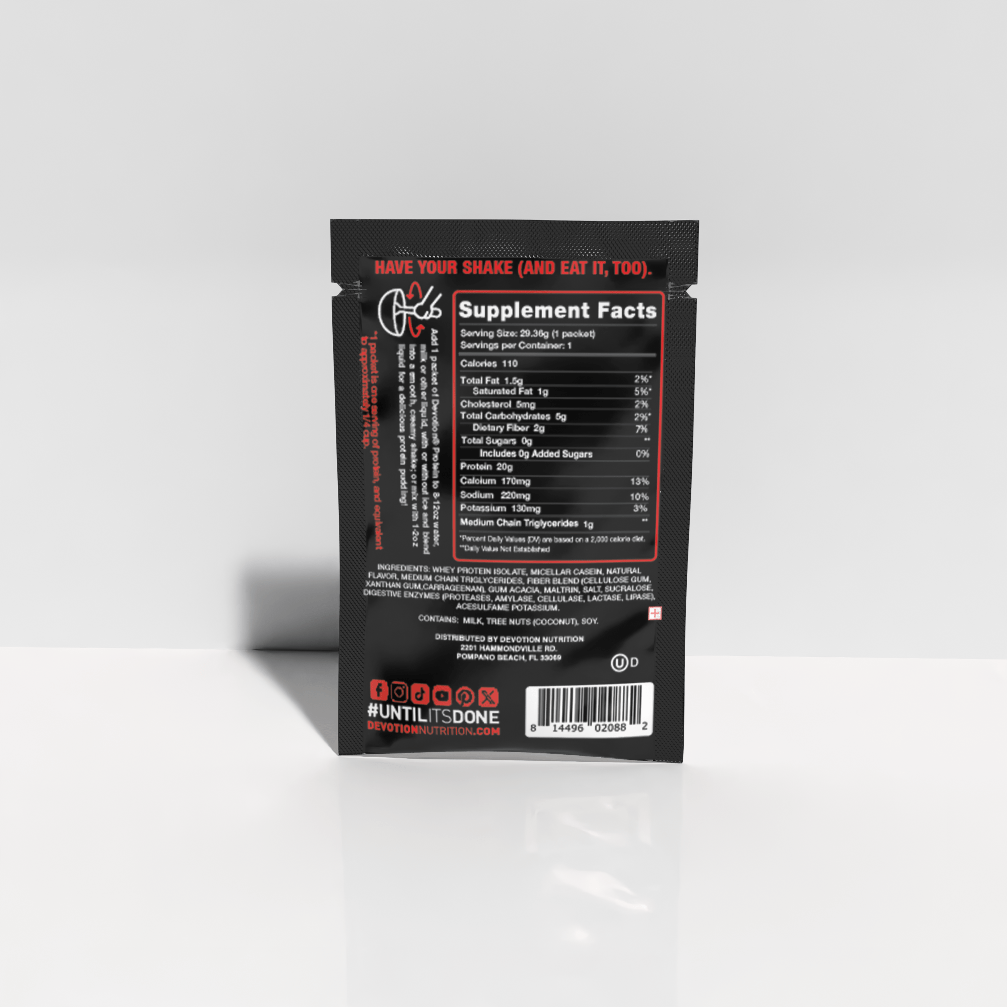 Gingerbread Flavor Protein Trial Pack, Seasonal - Devotion Nutrition