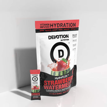 HydroFLEX™ Vitamin Infused Hydration | 12-PK Strawberry Watermelon - Devotion Nutrition