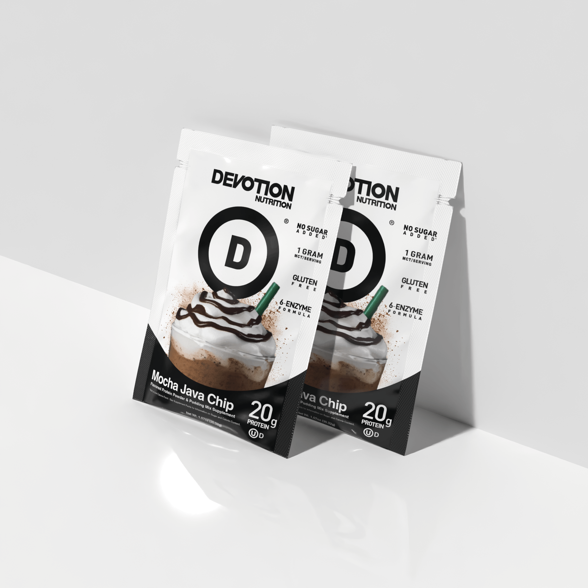 Mocha Java Chip Flavor Protein Trial Pack - Devotion Nutrition