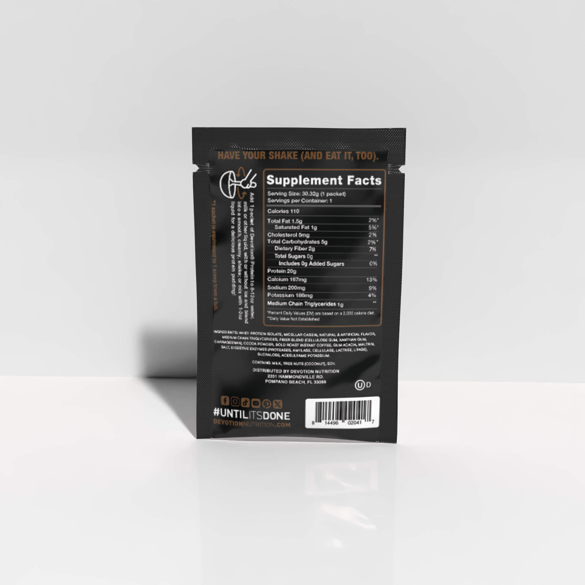 Mocha Java Chip Flavor Protein Trial Pack - Devotion Nutrition