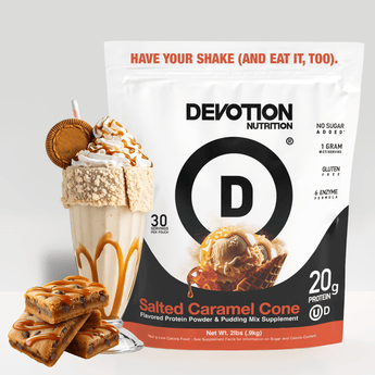 Salted Caramel Cone Flavor Protein Powder 2lb