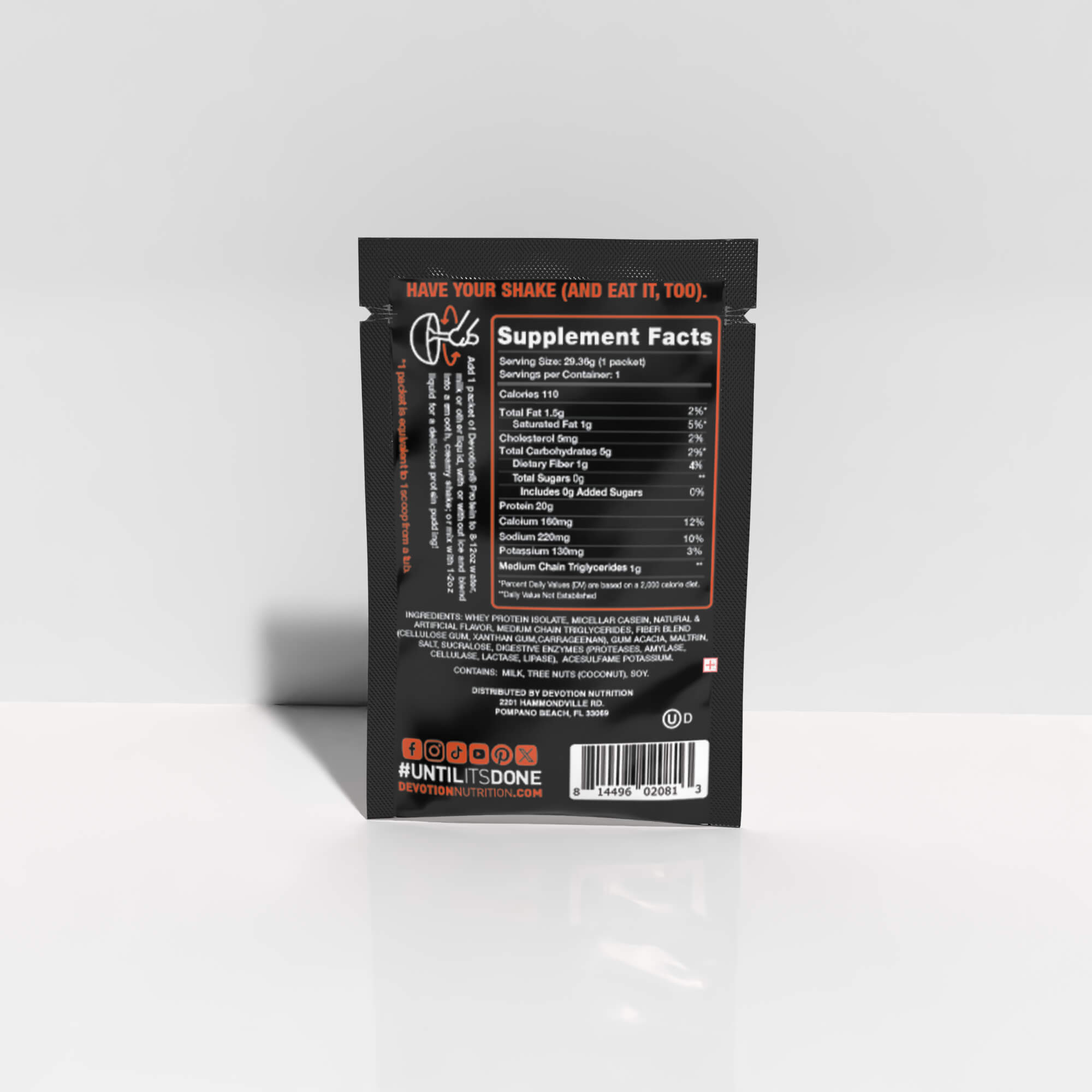 Salted Caramel Cone Flavor Protein Trial Pack - Devotion Nutrition