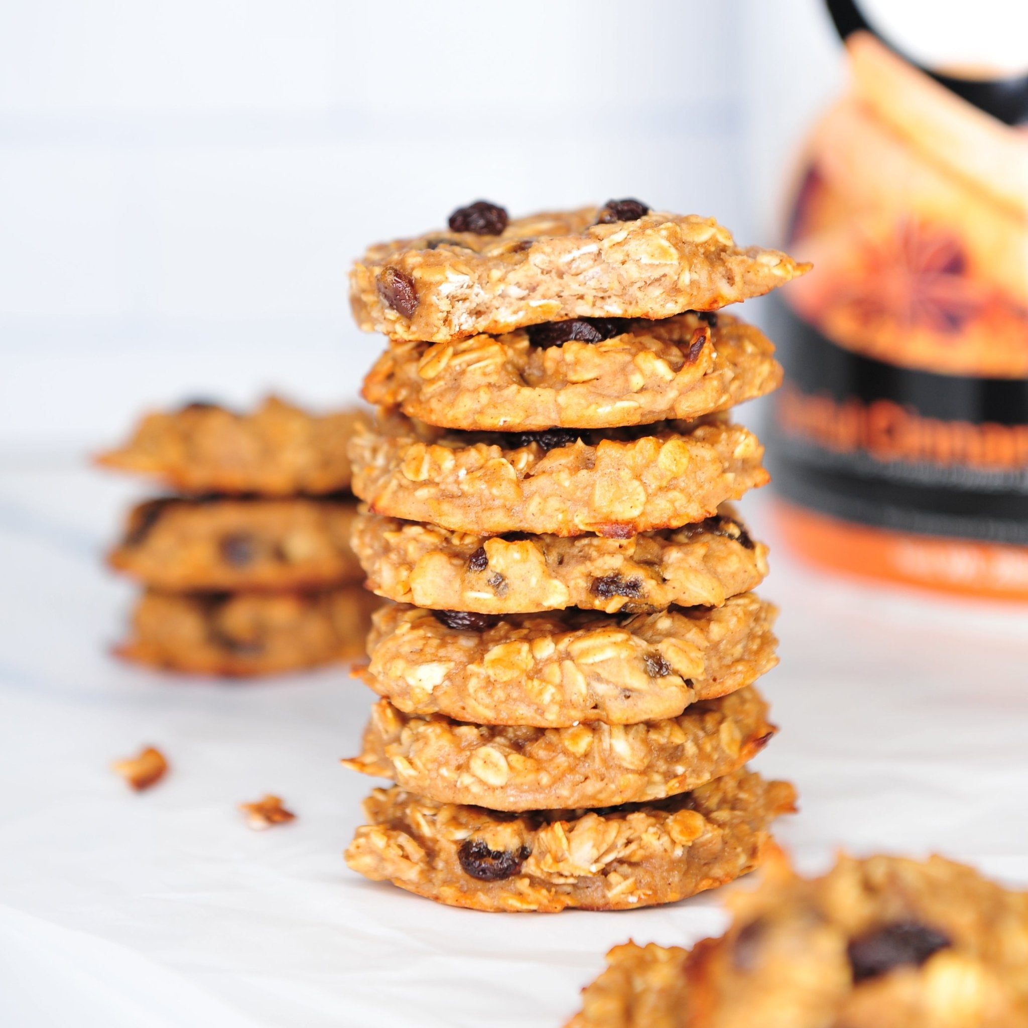 Iced Oatmeal Raisin Cookies Devotion Protein Recipes