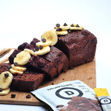 Load image into Gallery viewer, chocolate protein banana bread
