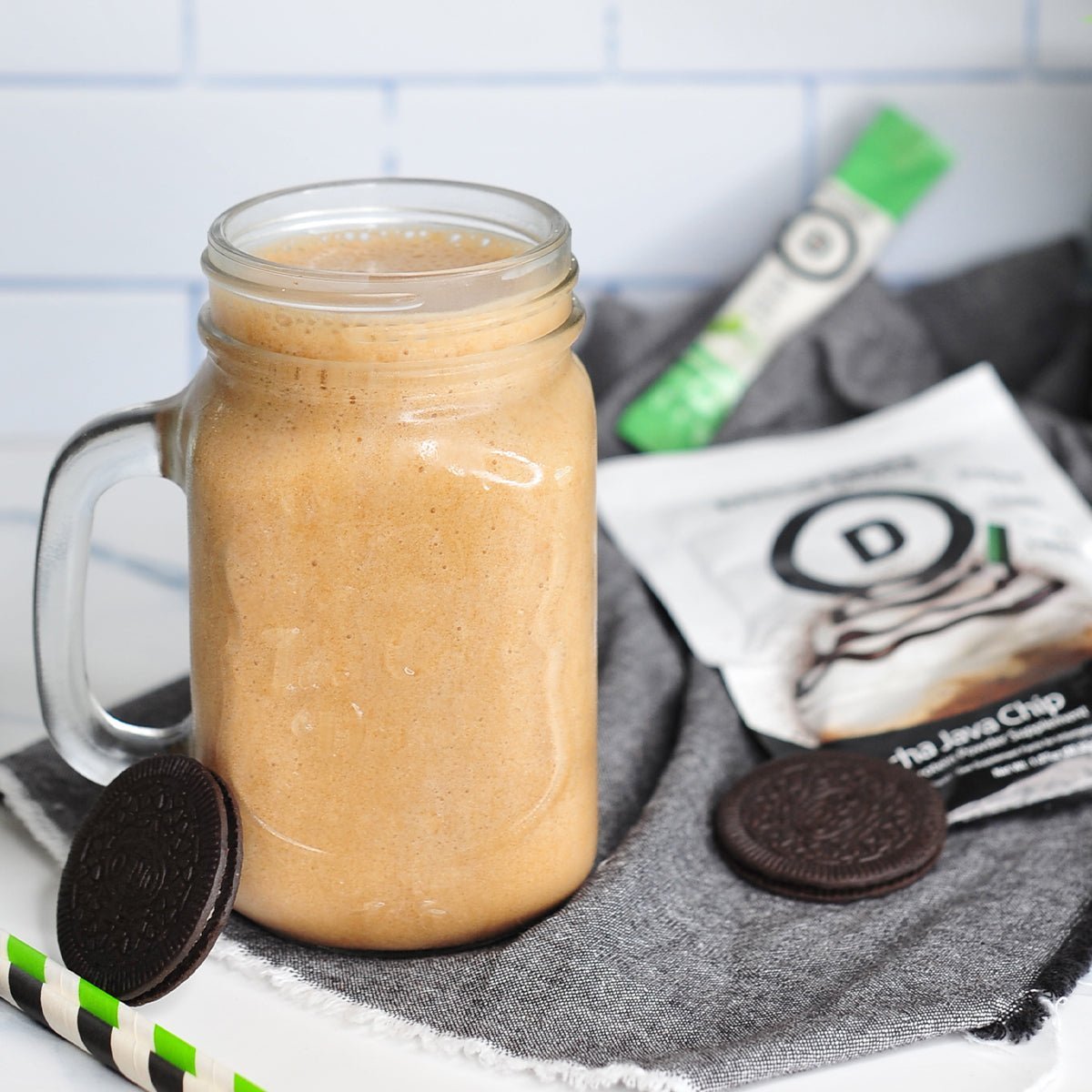mocha blended coffee