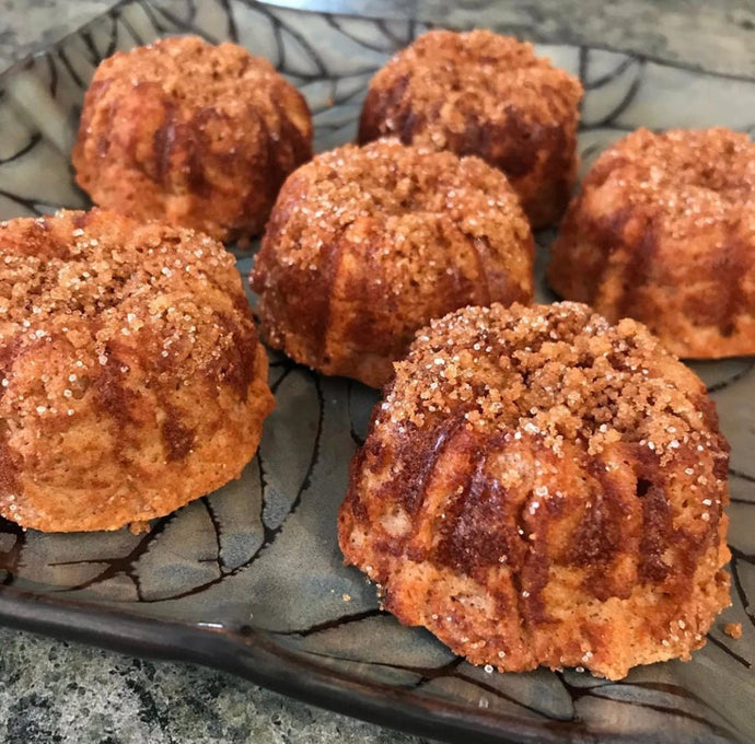 Sinful Cinnamon Protein Muffins