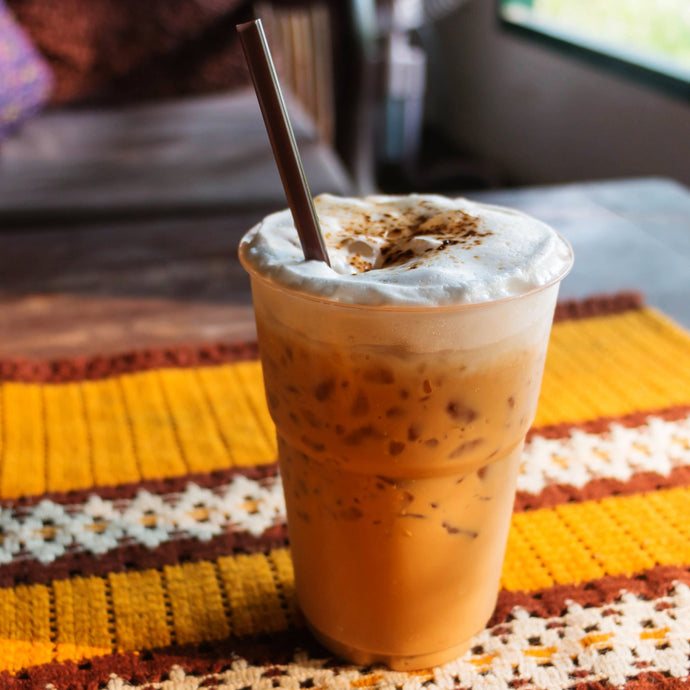 Apple Crisp Iced Macchiato (Protein Coffee)