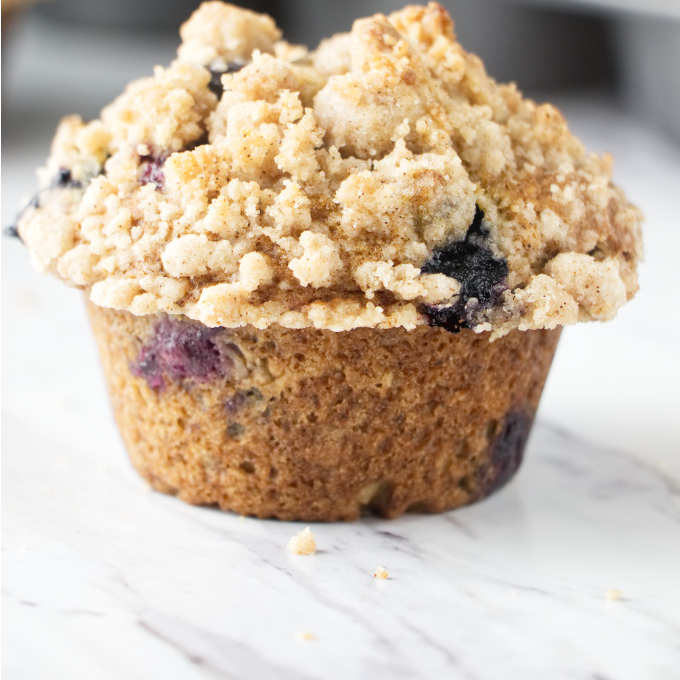 Easy Blueberry Breakfast Muffins