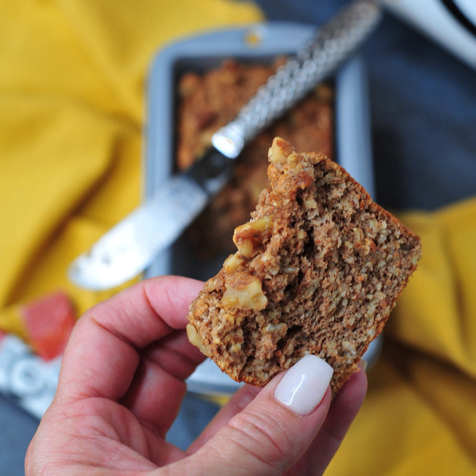 Carrot Cake Protein Mini Loaf