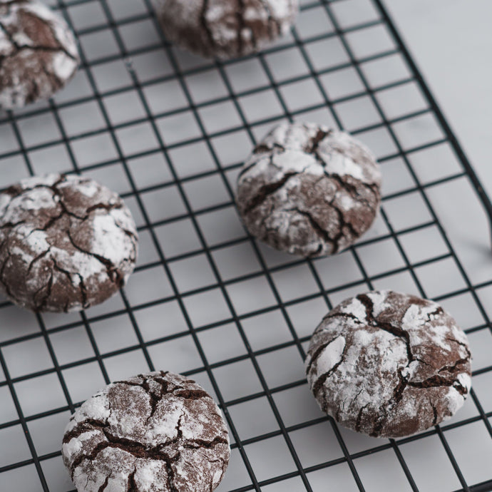 Chocolate Crinkle Cookies