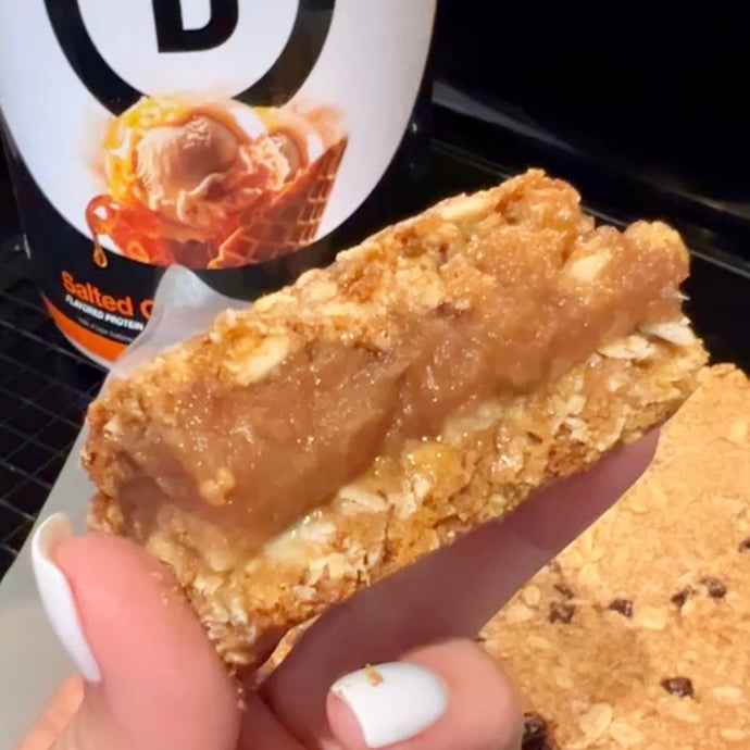 Caramel Date Oat Bars