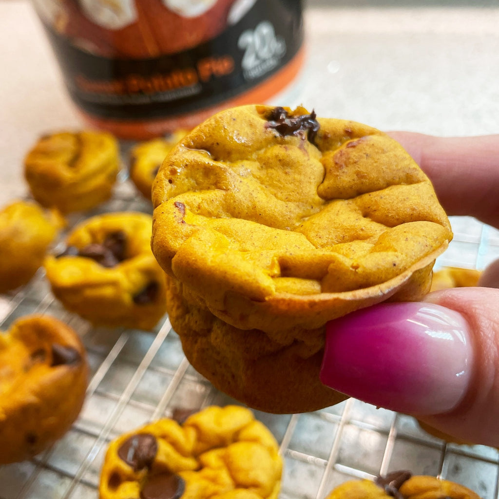 Cinnamon Pumpkin Protein Mini Waffles – Devotion Nutrition