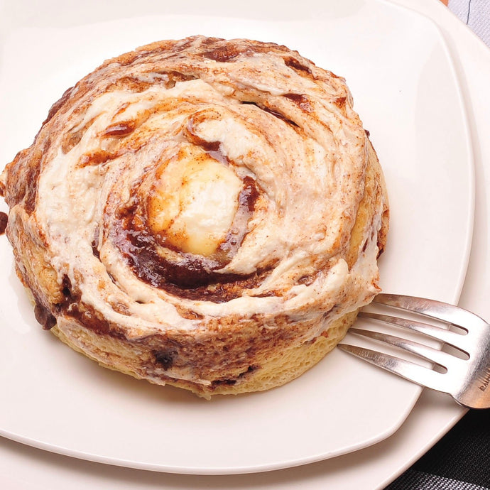 Make a High-Protein, Microwave Cinnamon Roll with us!