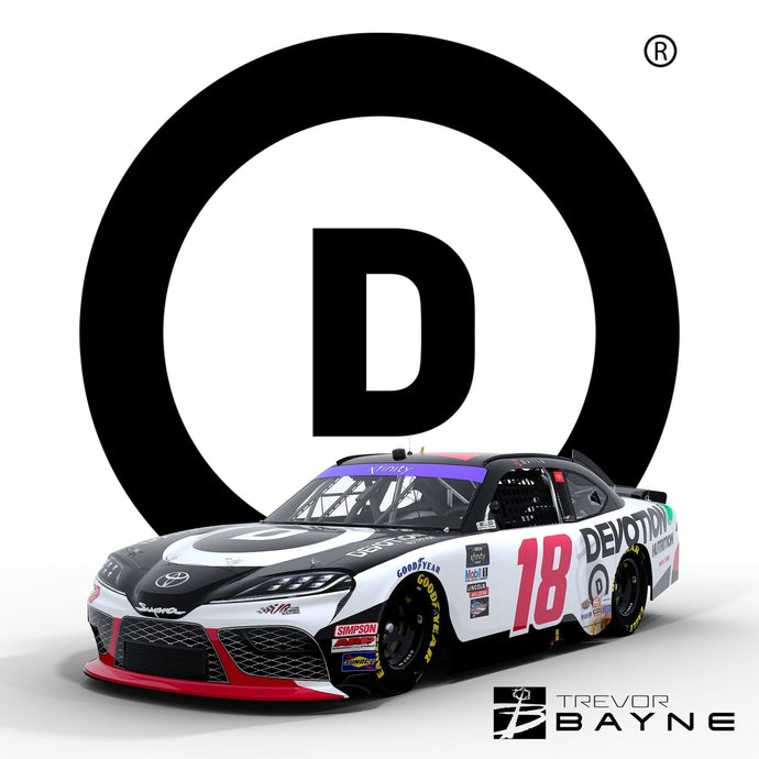 Trevor Bayne No. 18 Devotion Nutrition Toyota GR Supra Preview