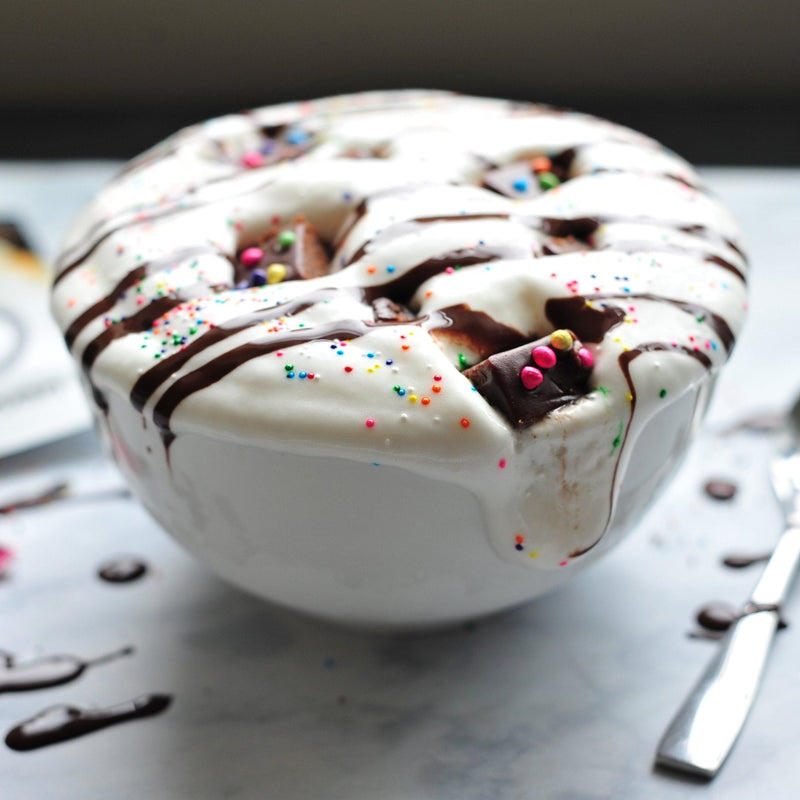 Birthday Cake Protein Fluff Bowl - Devotion Nutrition