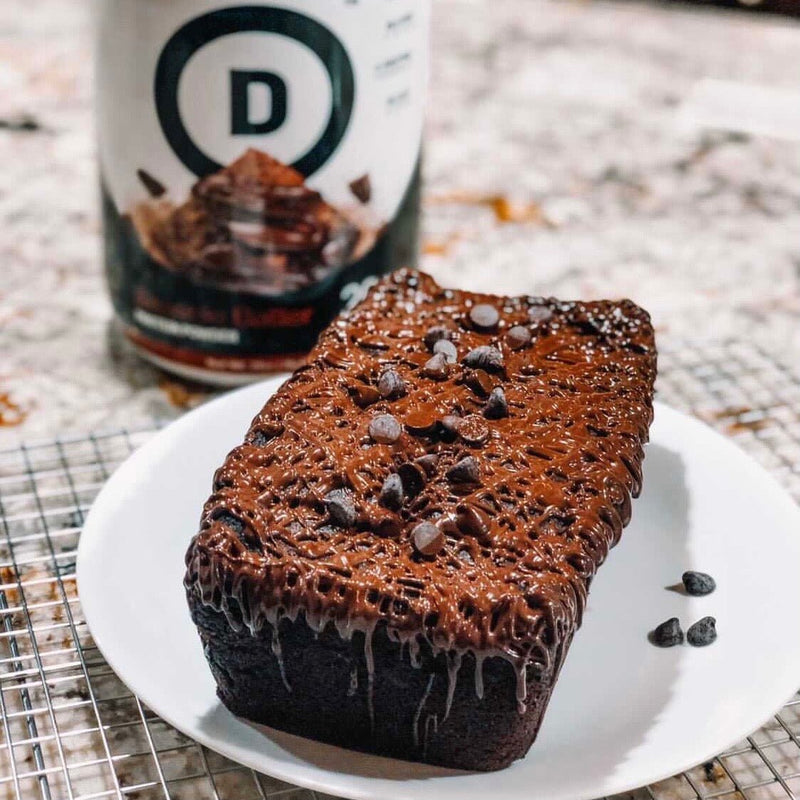 Brownie Batter Fudge Zucchini Loaf - Devotion Nutrition