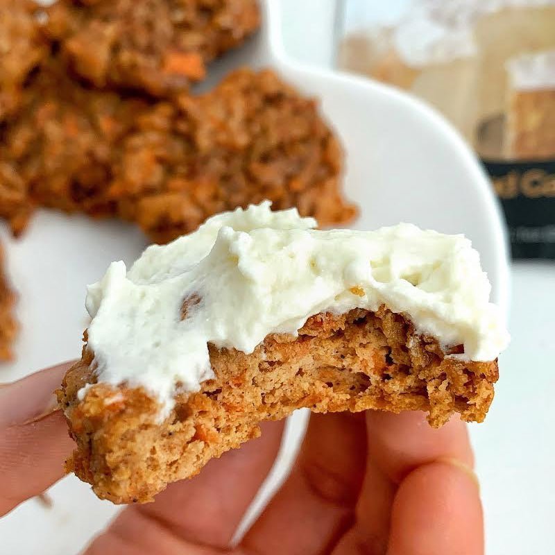 Carrot Cake Protein Cookies - Devotion Nutrition