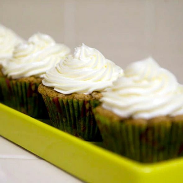 Carrot Cake Protein Cupcakes - Devotion Nutrition
