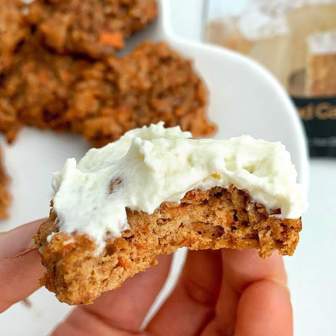 Carrot Cake Protein Cookies
