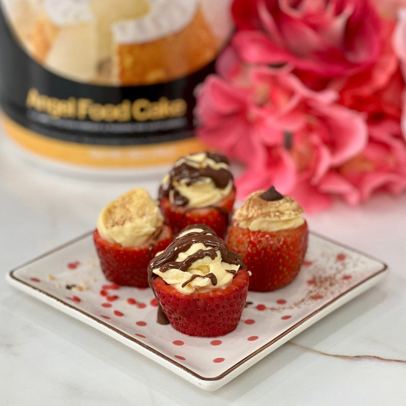 Cheesecake Stuffed Strawberries - Devotion Nutrition